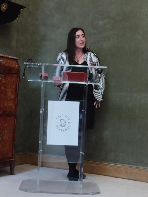 Félicitations à Tatiana Giraud
