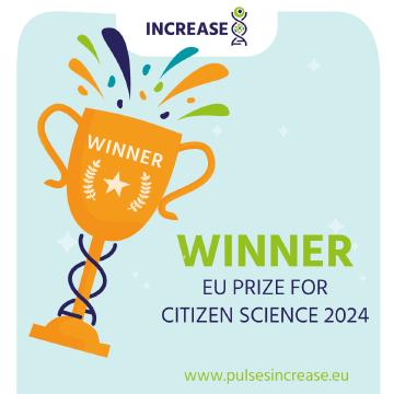 INCREASE  awarded with EU Prize for Citizen Science 2024
