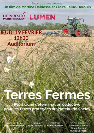 Projection du film Terres Fermes