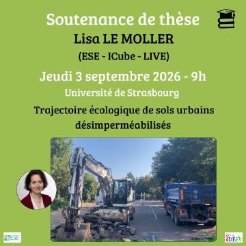 Trajectoire écologique de sols urbains désimperméabilisés